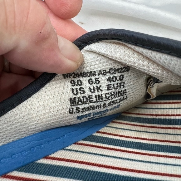 Keds Sport Sneakers Womens Size 9 Navy Canvas Slip On Casual Walking - Picture 7 of 8